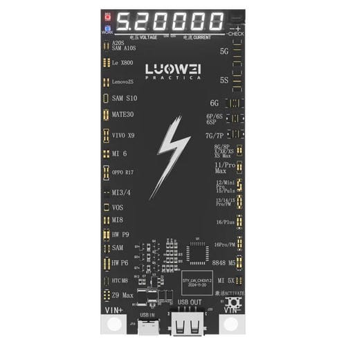 Schnellladeaktivierungsplatine für Luowei LW-B03 Apple iPhone und Android-Batterie