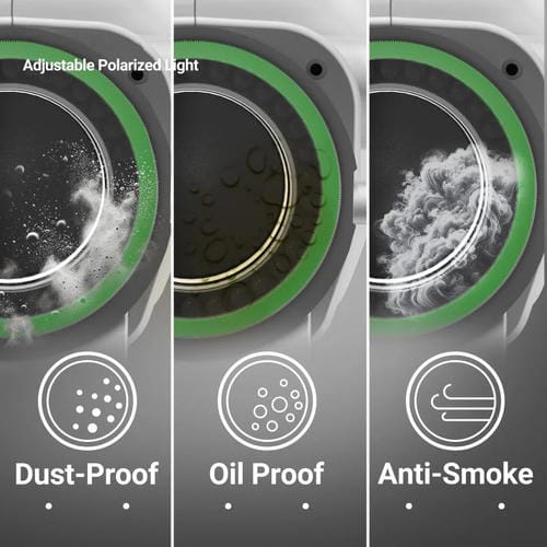 Mikroskop 2Uul MS97 staub-, öl- und rauchdicht mit einstellbarem polarisiertem Licht