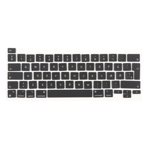 Große Tasten Apple MacBook A2251, A2289, A2238 und A2338 (Britische Version) Dänische Sprache