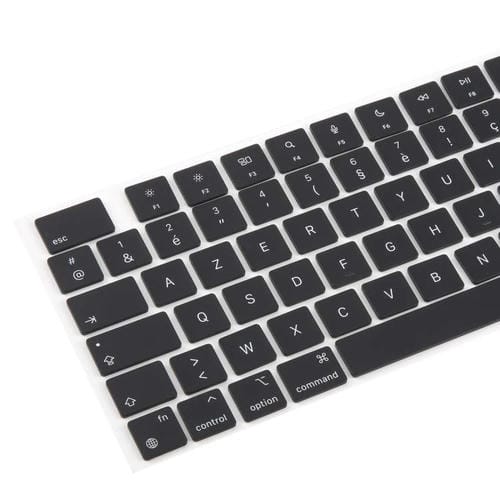 Teclas Grandes Apple MacBook A2442, A2485, A2779, A2780, A2991, A2992 y A2918 (Versão Britânica) Francês