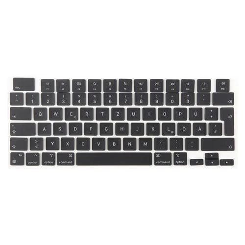 Clavier Apple MacBook A2442 A2485 A2779 A2780 A2991 A2992 A2918 Britannique Allemand avec Touches Enter Grandes