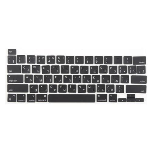 Apple MacBook-Tasten A2251, A2289, A2238 und A2338 (Kleine USA-Version) Russische Sprache