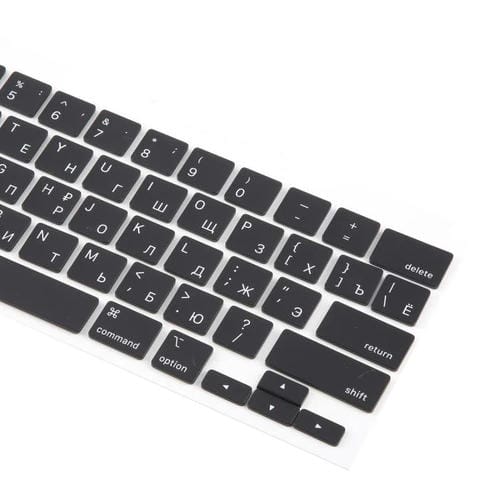 Apple MacBook-Tasten A2251, A2289, A2238 und A2338 (Kleine USA-Version) Russische Sprache