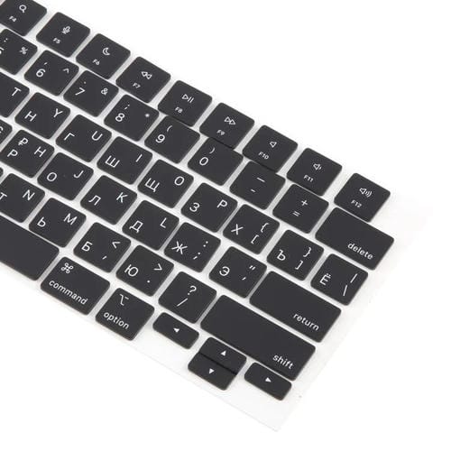 Tasti di ingresso piccoli Apple MacBook A2442, A2485, A2779, A2780, A2991, A2992 e A2918 (Versione USA) Lingua Russa