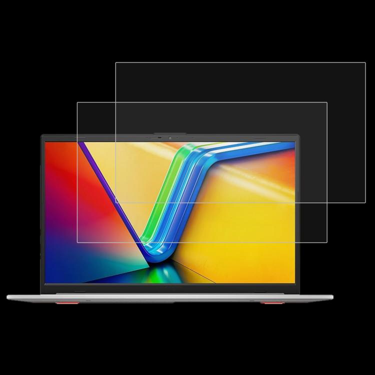 2 películas de vidrio templado a prueba de explosiones 9H de 0,3 mm para ASUS Vivobook Go 15 E1504FA 15.6