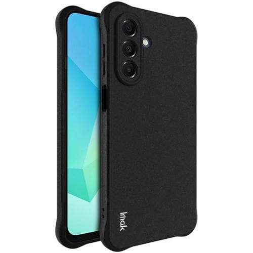 Funda de TPU antigolpes con airbag imak para Samsung Galaxy A17 5G (negro mate)
