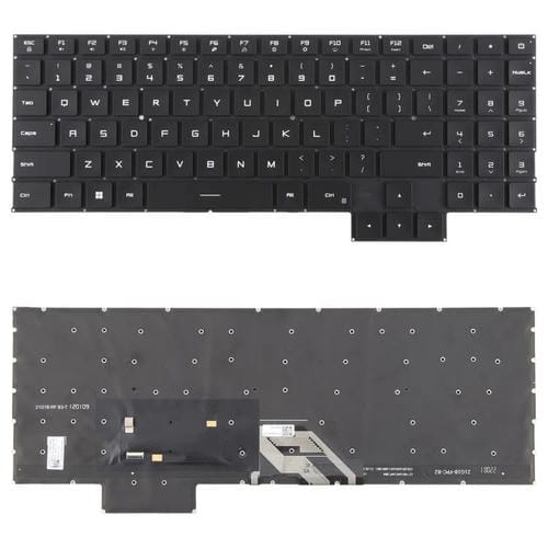 Clavier rétroéclairé portable Xiaomi Redmi G Pro 2022 RMG 2212 2213 2214 2215-AI AJ AD (Version USA) (Noir)