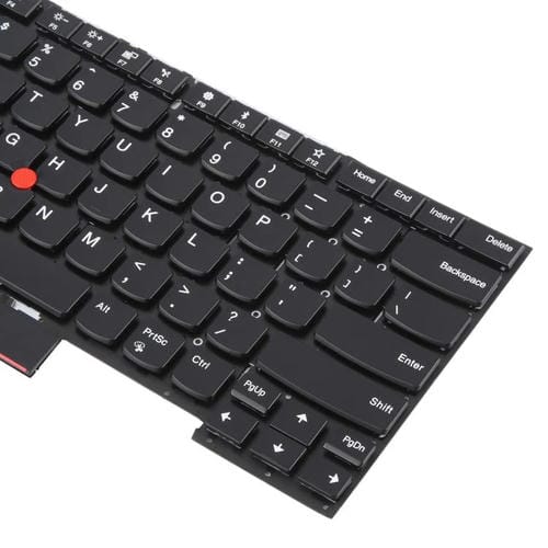 Clavier rétroéclairé Lenovo Thinkpad E480 E485 E490 E495 E490S L380 L480 L390 L490 R480 R490 T480S T490 T495 (Noir) Version USA 01YP360