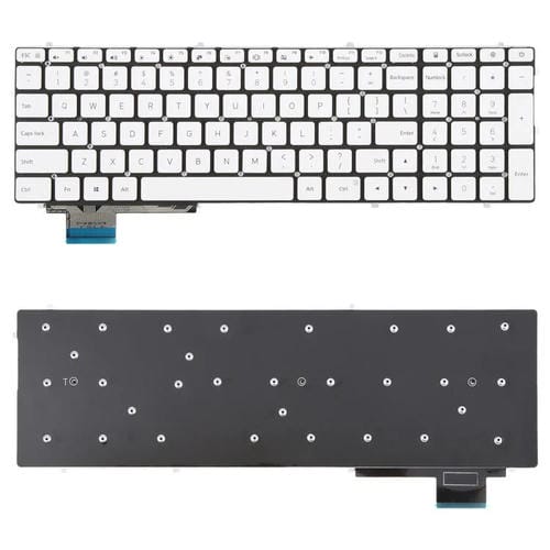 Clavier portable Xiaomi Mi Notebook RUBY MX110 TM1802 TM1709 TM1705 (AA AC AD AF AG) Version USA (Blanc)