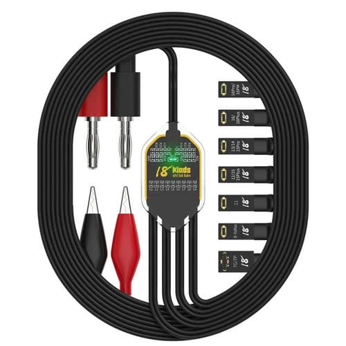 Cables de Arranque y Reparación de Placa Base Apple iPhone 7 a 16 Pro Max, 18 Tipos