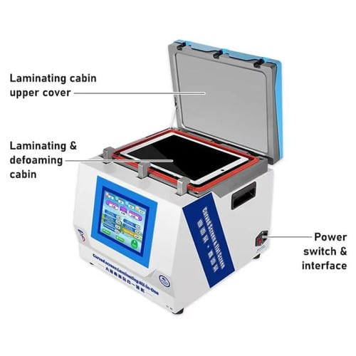 Máquina Laminadora y Antiespumante de Curado UV YYD YD-639 con Enchufe UE