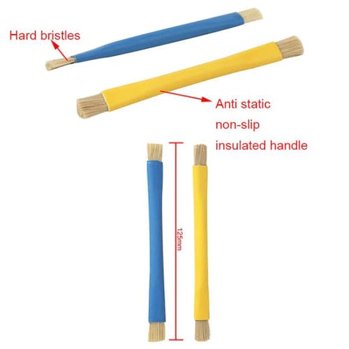 Cepillo Duro Antiestático Limpiar Polvo de Circuitos Integrados en Placa Base (Azul)