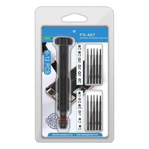 Juego de Destornilladores de Aleación de Aluminio 12 en 1 Multifuncional