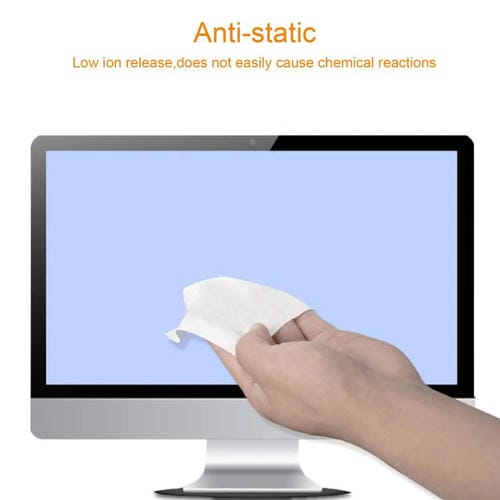 Ultrafine Cleaning Cloth 4 Inches Antistatic Dust-Free 50 in 1