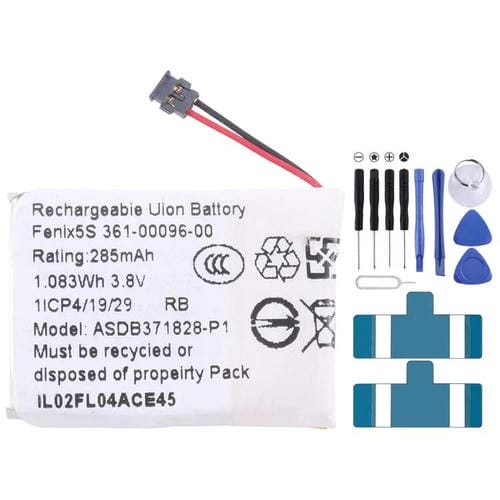 Garmin Fenix 5S Battery 361-00096-00