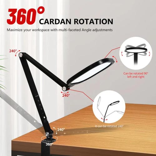 Fülllicht mit Auslegerclip-Halterung Kaisi LED35