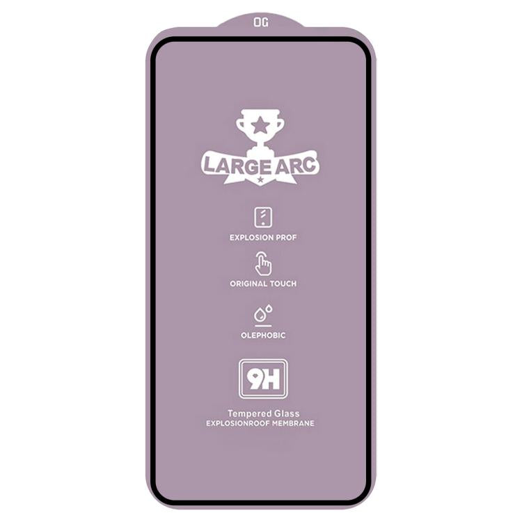 Película de vidrio templado de arco grande de aluminio de alta resistencia, 25 unidades, 9H, 0,4 mm, para Samsung Galaxy S23 FE 5G