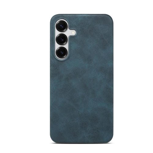 Funda MagSafe con textura retro para Samsung Galaxy S25 5G (azul)
