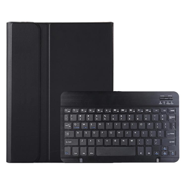 Funda de cuero ultrafina con teclado Bluetooth desmontable para tableta Lenovo Xiaoxin Pad de 11 pulgadas (2025 AM31) (negro)