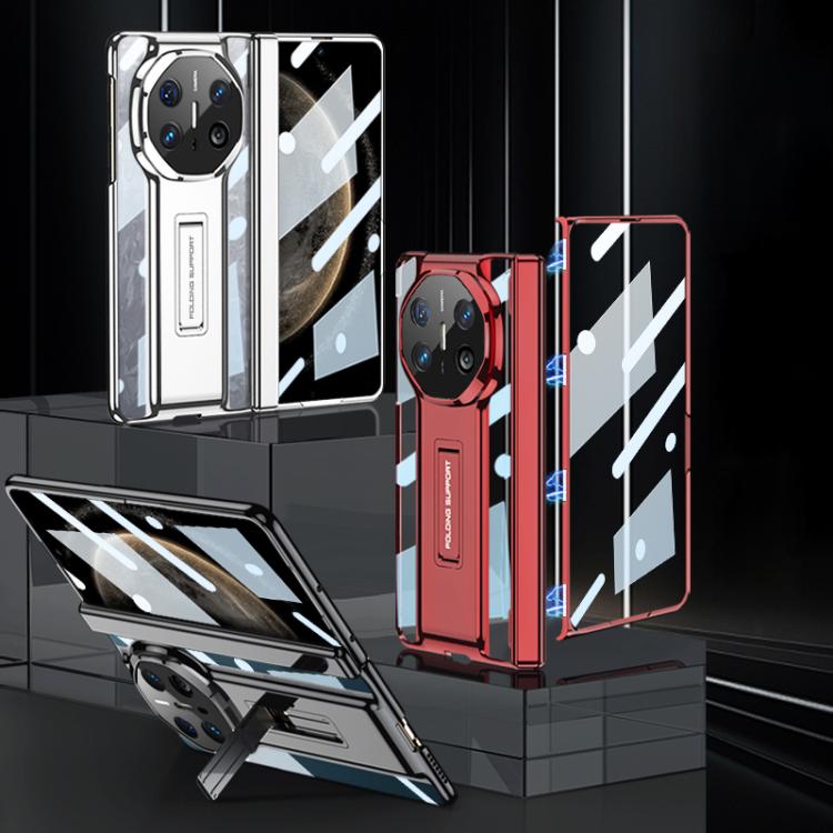 Funda magnética plegable GKK para Huawei Mate X6 (plateada)