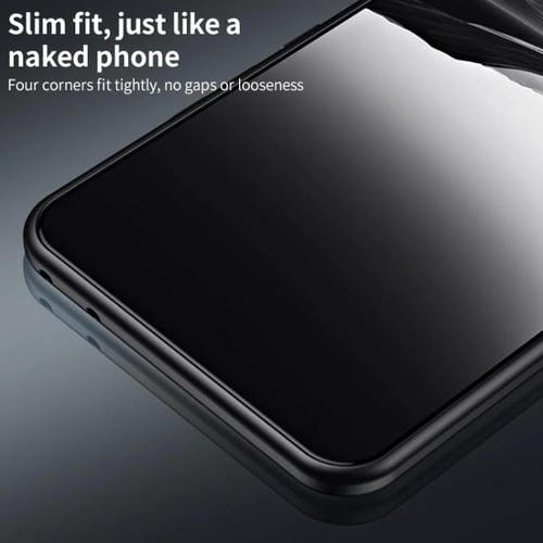 Funda de metal esmerilado para Huawei Pura 80 Pro+ 5G (azul)