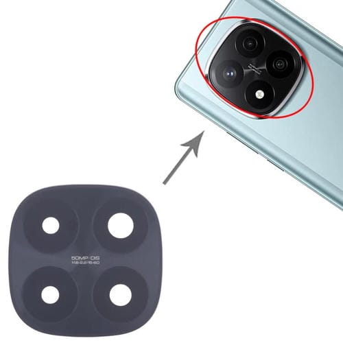 Lentes de Cámara Trasera Xiaomi Redmi Note 14 Pro+ 5G (10 Unidades)