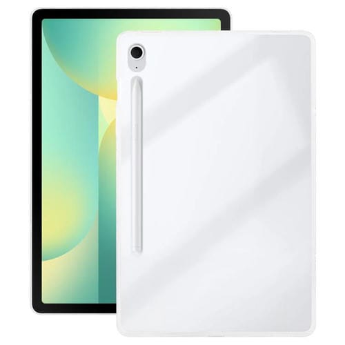 Funda híbrida de acrílico transparente de TPU para Samsung Galaxy Tab S9/S10 FE (transparente)