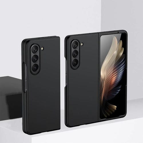 Funda de PC ultrafina a prueba de golpes Kalebol para Samsung Galaxy Z Fold6 (negra)