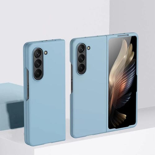 Funda de PC ultrafina a prueba de golpes Kalebol para Samsung Galaxy Z Fold5 (azul cielo)