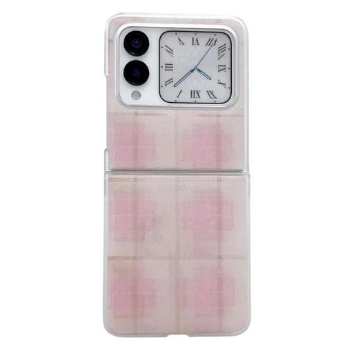 Funda para Huawei Nova Flip con diseño de puntos brillantes (rosa)