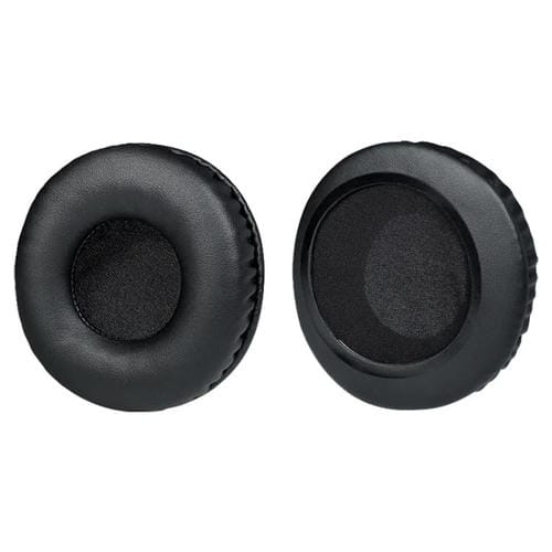 Almohadillas de repuesto de cuero proteico para auriculares Skullcandy HESH 1.0 (negro) (paquete de 2)