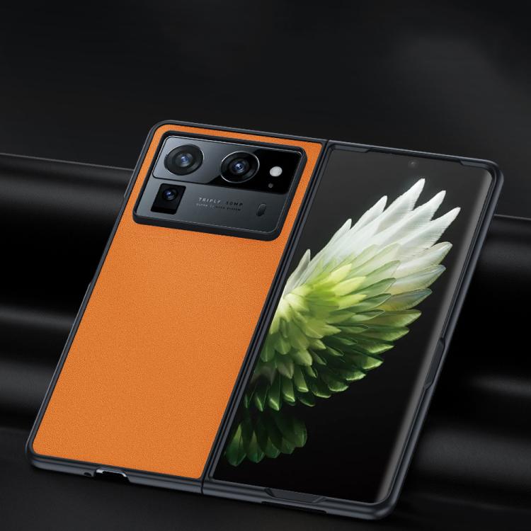 Funda ultrafina de piel lisa para Tecno Phantom V Fold2 (verde)