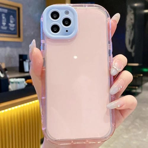 Funda de TPU + PC con MagSafe de colores vibrantes para iPhone 11 Pro Max (rosa)