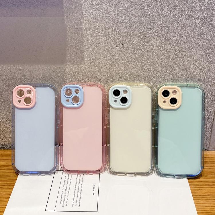 Funda de TPU + PC MagSafe de colores vibrantes para iPhone 14 Pro Max (amarillo)