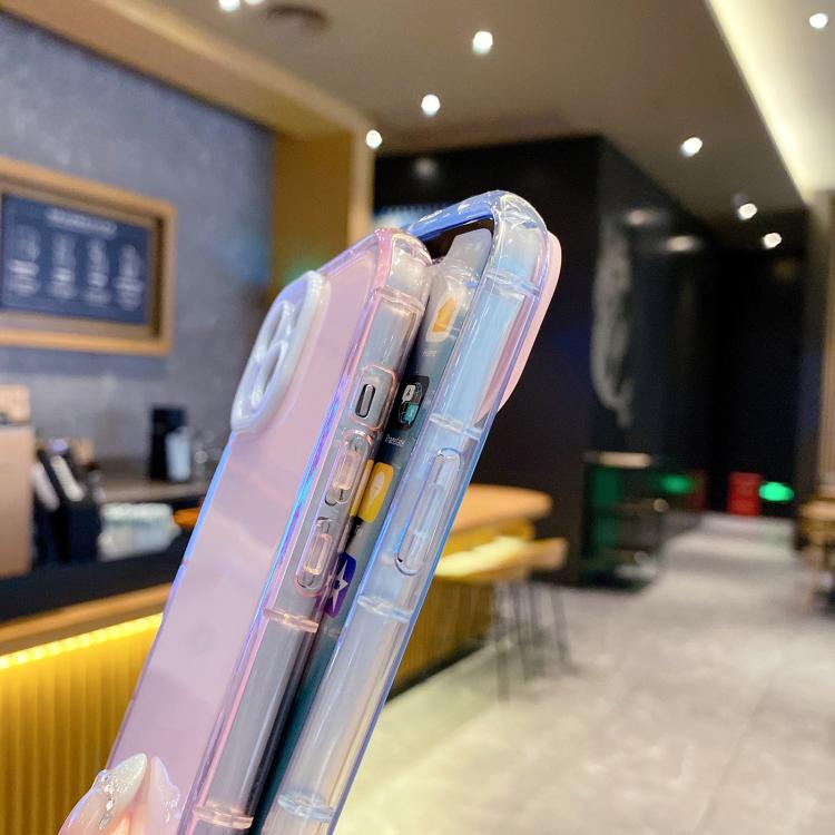 Funda de TPU + PC con MagSafe de colores vibrantes para iPhone 13 Pro (azul)