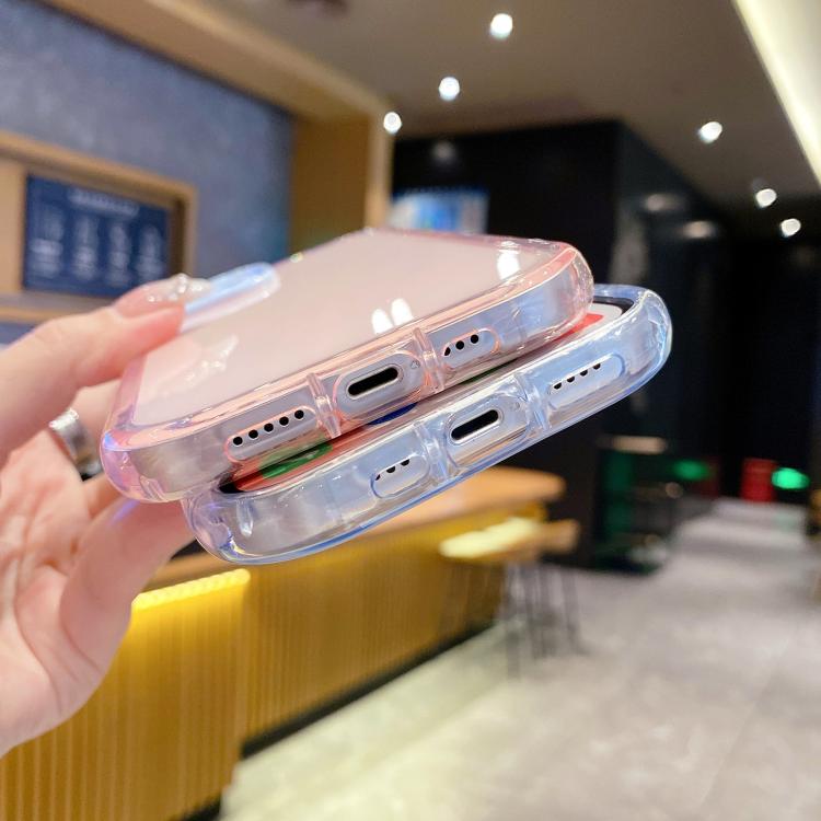Funda de TPU + PC con MagSafe de colores vibrantes para iPhone 13 Pro (azul)