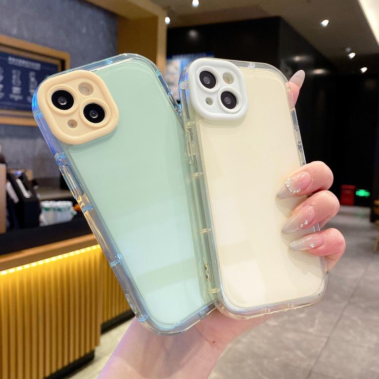 Funda de TPU + PC con MagSafe de colores vibrantes para iPhone 12 (verde)