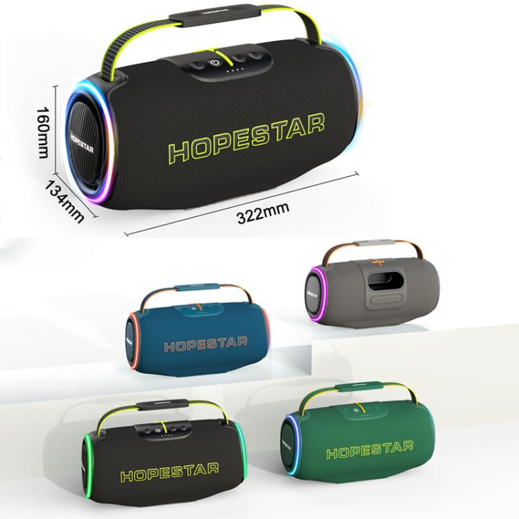 Altavoz Bluetooth portátil HOPESTAR H88 de 70 W para exteriores, resistente al agua, compatible con TF/AUX/USB/TWS (azul marino)