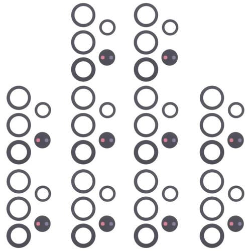 Lentes de Câmara Traseira Samsung Galaxy S24 Ultra SM-S928B (10 Unidades)