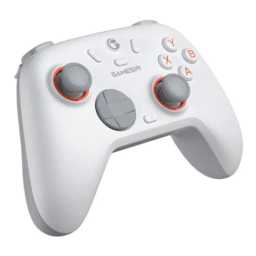 Mando inalámbrico GameSir Nova 2 Lite trimodo para Switch, Steam, PC, iOS y Android (blanco)