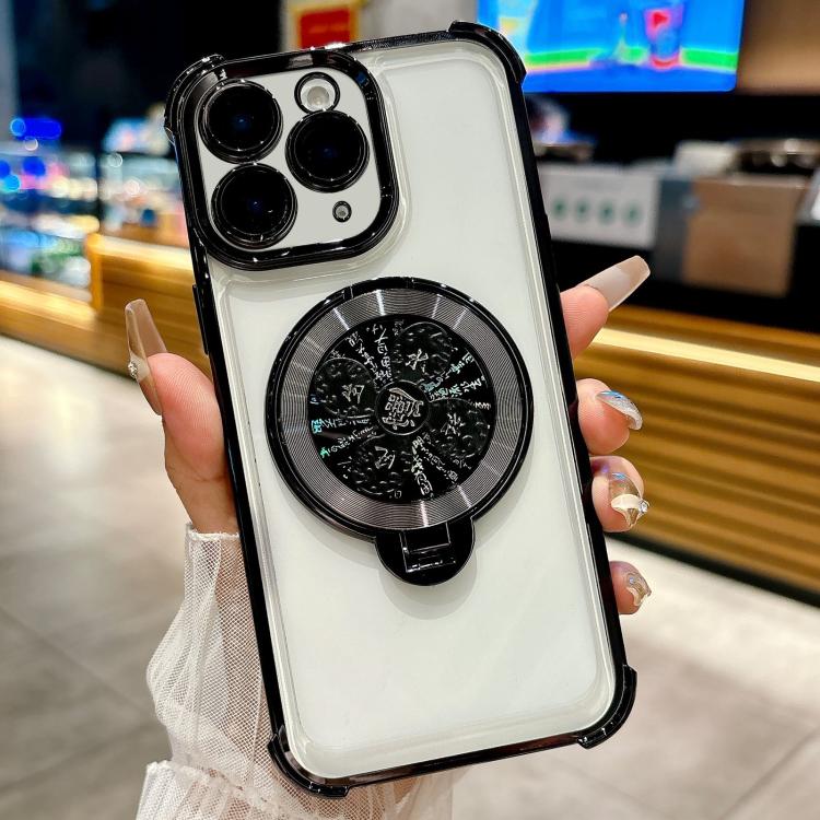 Funda con soporte giratorio para iPhone 11 Pro (negra)