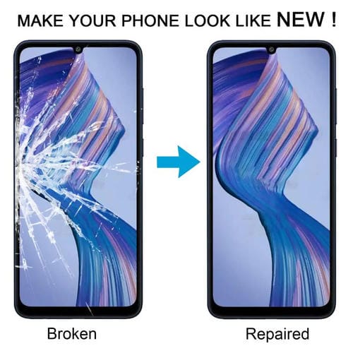 Lentes de Vidro Externo Samsung Galaxy F05 SM-E055F com Adesivo OCA (10 Unidades)