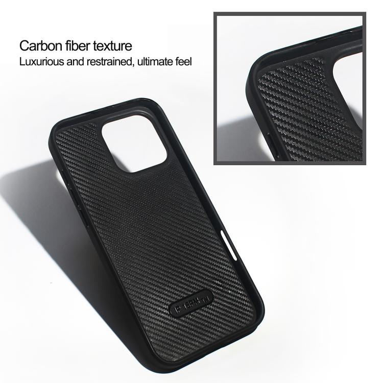 Funda trasera MagSafe de PU con textura de lichi para iPhone 11 (roja)