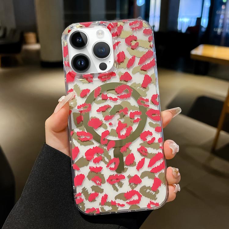 Funda MagSafe con laminado de doble cara IMD para iPhone 13 Pro Max (rosa)