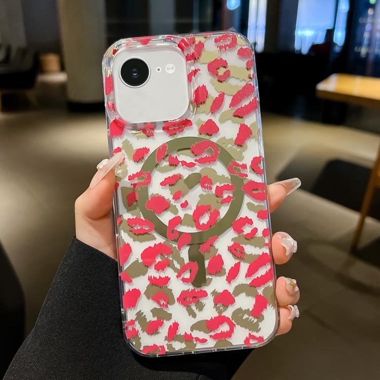 Funda MagSafe con laminado de doble cara IMD para iPhone 16e (rosa)