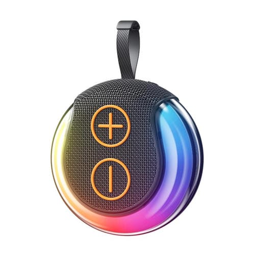 Altavoz Bluetooth inalámbrico portátil WK WD-10 Donut (negro)