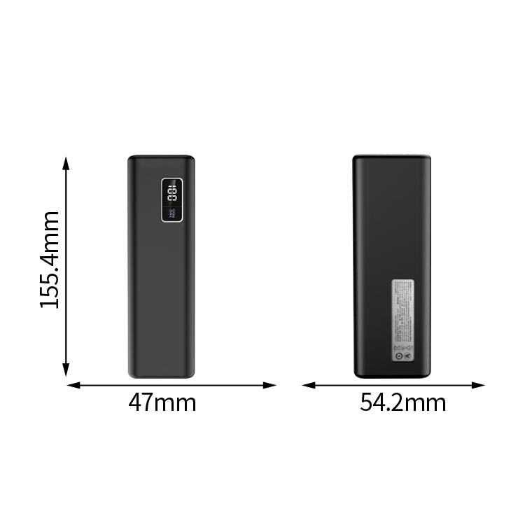 Funda protectora de silicona para batería externa CUKTECH 15 SE de 20000 mAh y 100 W (gris)