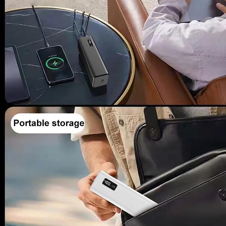 Funda protectora de silicona transparente para batería externa CUKTECH 15 SE de 20000 mAh y 100 W