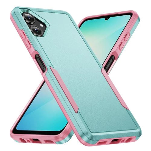 Funda Pioneer Armor de PC y TPU resistente para Samsung Galaxy A06 4G/5G (verde y rosa)