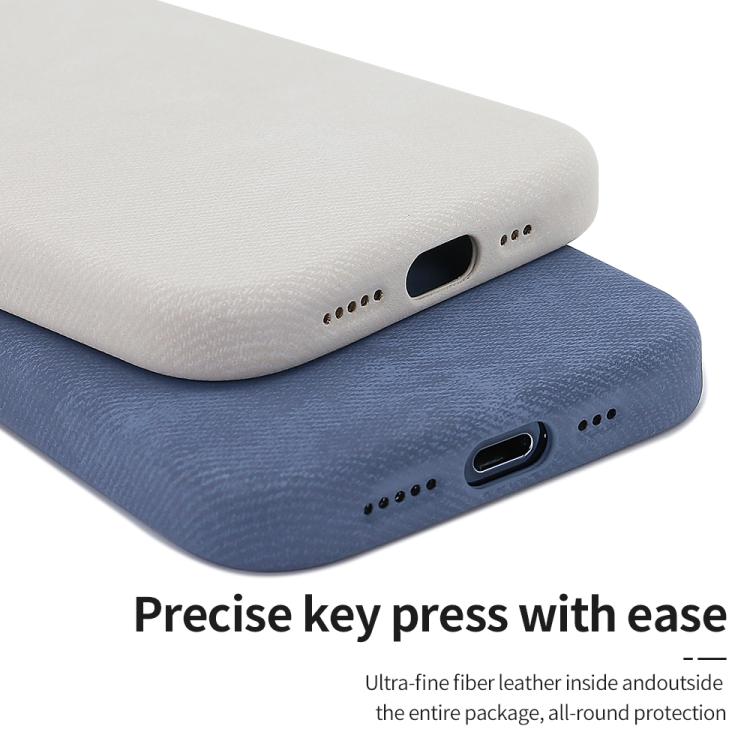 Funda VIETAO de cuero sintético con textura vaquera retro MagSafe para iPhone 15 Pro Max (marrón)